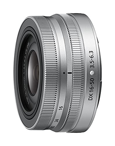 Nikon NIKKOR Z DX 16-50mm f/3.5-6.3 VR Standard Zoom Lens Silver Z Mount DX Lens