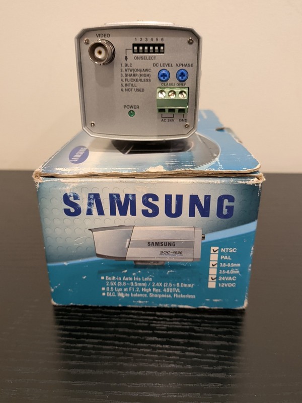 Samsung SOC-4020 High Resolution Built-in Varifocal Lens Camera*Just Camera* gallery
