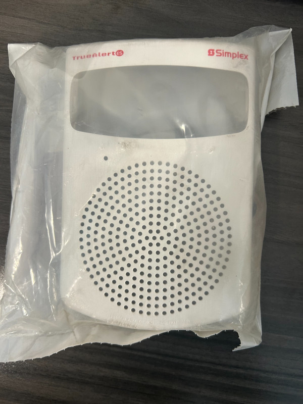 Simplex 49SVC-WWALT-O SV Cover Wall White Alert (Lot of 7) gallery