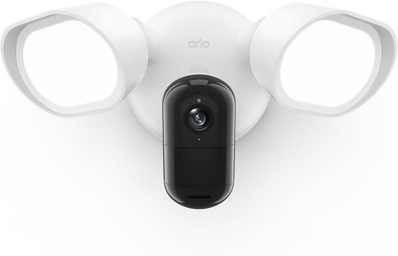 Arlo Wired Floodlight Camera | Home Security Camera with 2K Video and HDR | 2000