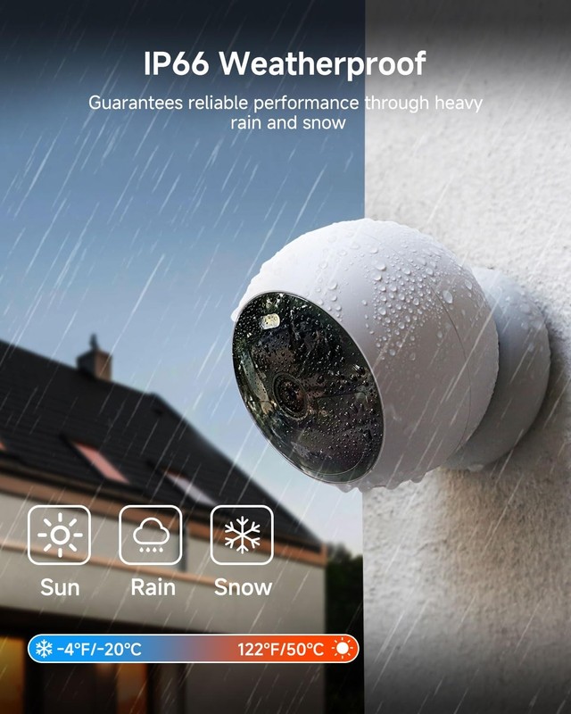 B200 Security Camera Wireless Outdoor Magnetic, 1080p Cameras for Home Securi... gallery
