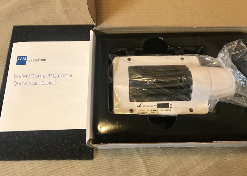 CudaCam Bullet IP Camera – Network Surveillance HD BCE-130IB3-32G Color Ret.$475