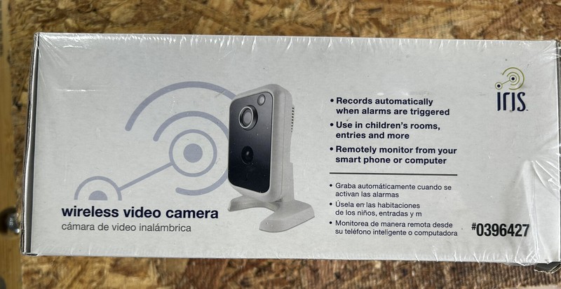 Iris Wireless Video Camera (Requires Iris Smart Hub) Not Included. New/Sealed gallery
