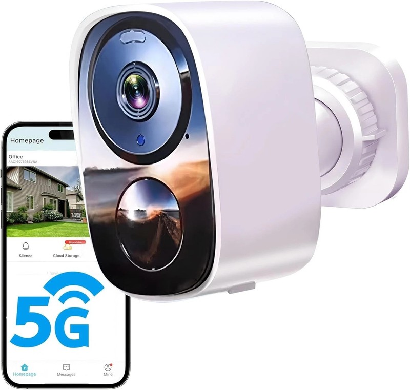 Advanced 2K Outdoor Security Camera - Waterproof, Night Vision & 2-Way Talk gallery