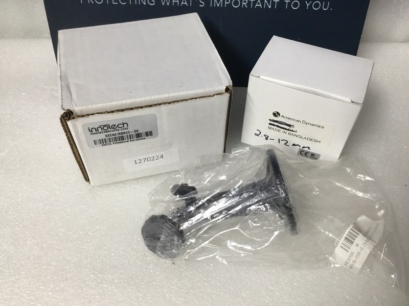 Innotech EXCA215BNCCD Security Color Camera W/2.8-12mm 600TVL OSD Wall Mount NEW gallery