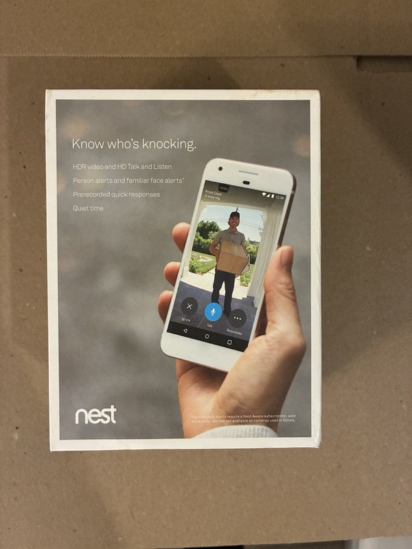 Google Nest Hello Smart Wi-Fi Video Doorbell (NC5100US) gallery