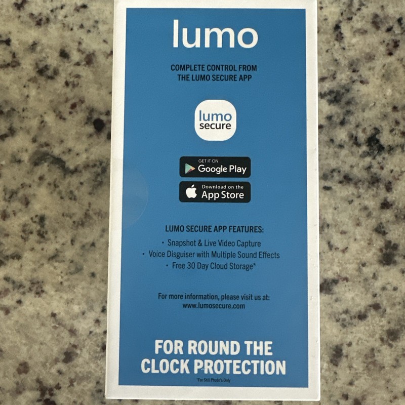 NEW LUMO smart wireless video doorbell WIFI connected front door security gallery