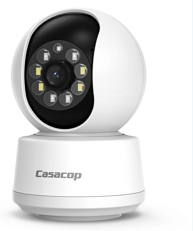 Smart Security Camera, 1080P Home Security Camera, Pan & Tilt 2.4Ghz Indoor IP C gallery