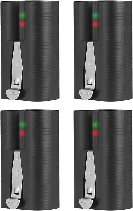 Rechargeable Battery Pack for Ring Doorbell | 4 Pack gallery