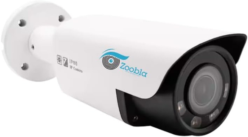 JAZ-6MP Alarm Bullet AI IP Camera, AI, Dual Light, Red and Blue Light, Two Way A gallery