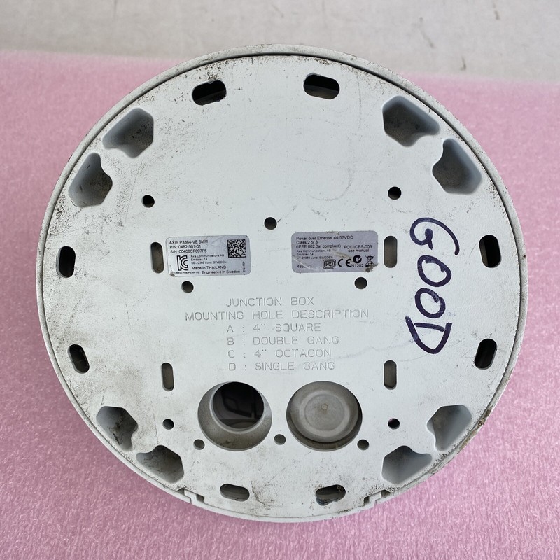 AXIS 0482-501-01 Vandal resistant P3343-VE 6MM POE network security camera gallery