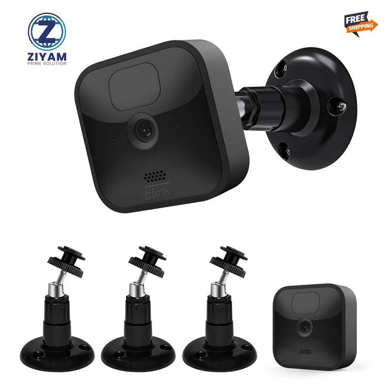 3 Pack All New Blink Outdoor & Indoor Wireless Home Security Camera System Mount