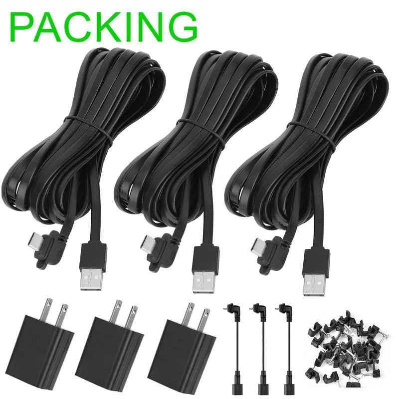 3Pack 30ft/9.1m Power Cable and Adapter with Blink Outdoor 4 (4th Gen)/Blink ... gallery