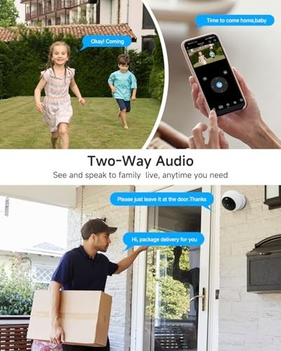 Noorio B200 Security Camera Wireless Outdoor Magnetic, 1080p Cameras White gallery