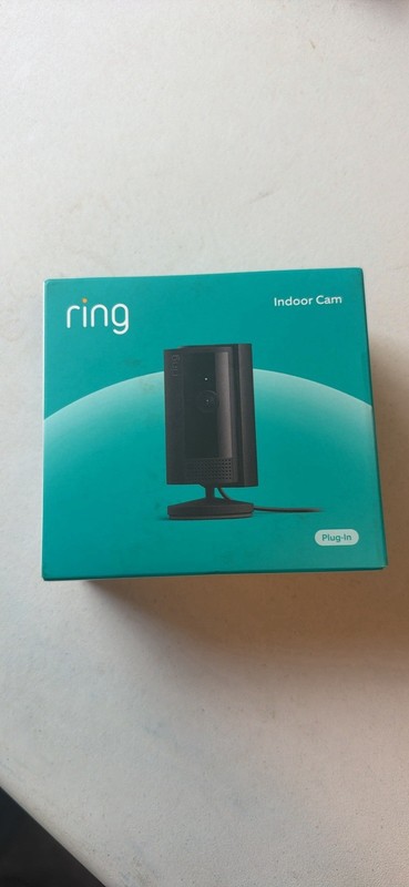 Ring Indoor Cam (2nd Gen) 1080p Wi-Fi Plug-In Indoor Security Camera Black gallery