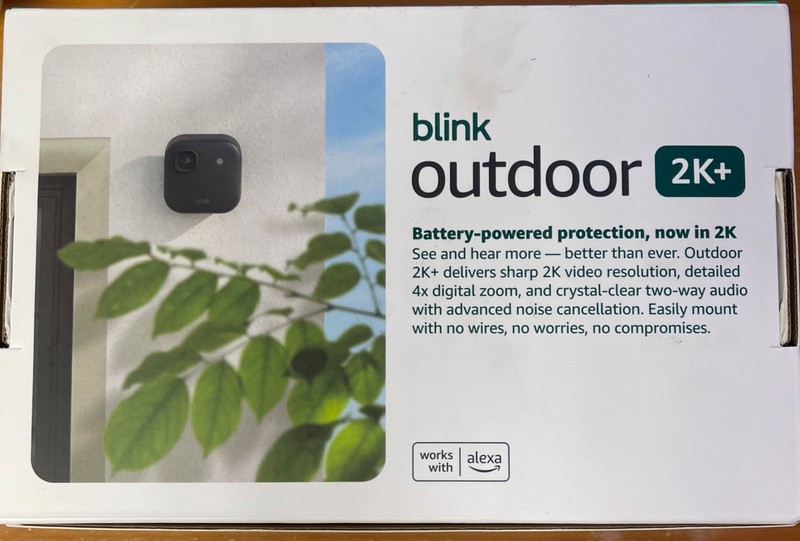 BLINK OUTDOOR 2K+ WIRELESS SMART SECURITY 5 CAMERA SYSTEM W/ SYNC MODULE CORE gallery