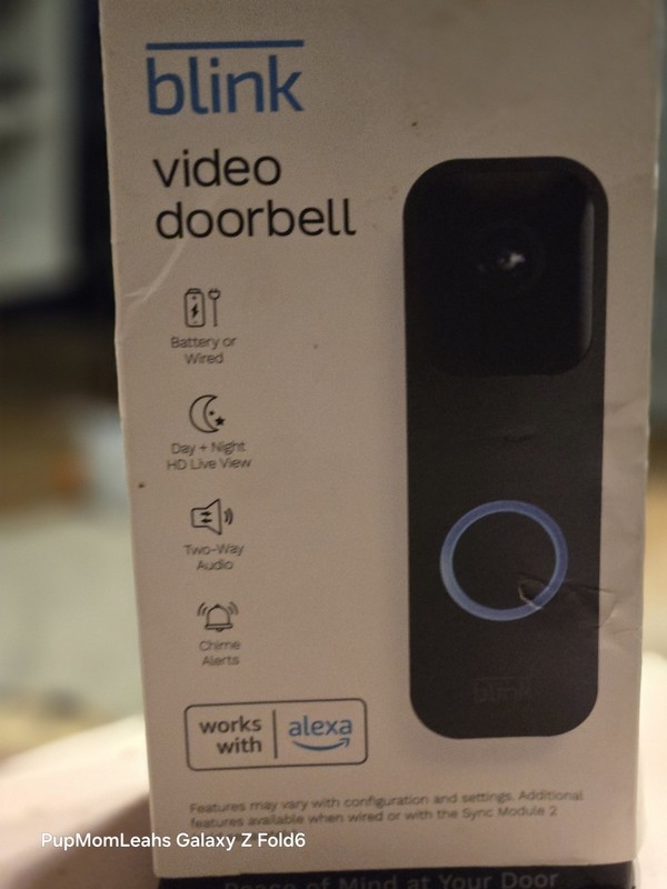 Blink Video Doorbell 1080p HD, Battery or Wired, Two way audio, works with Alexa gallery