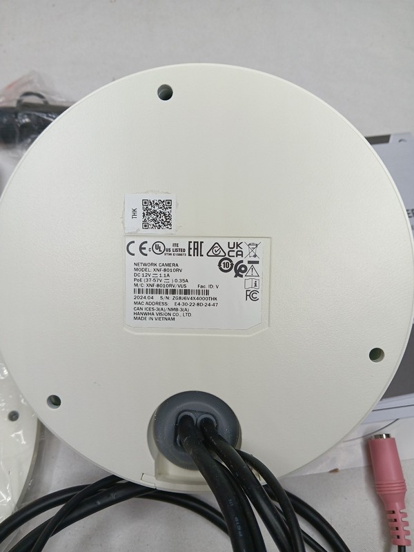 Hanwha XNF-8010RV 6MP IR Fisheye Network Camera gallery
