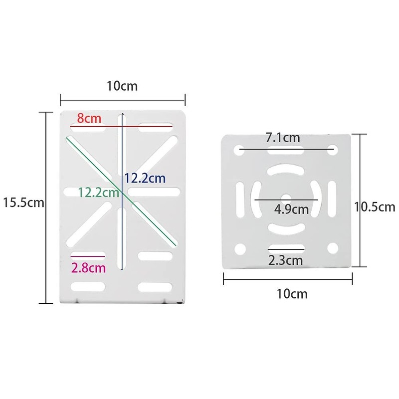 L-Shape Dome Camera Bracket,Universal Wall Ceiling Mount Bracket for Security... gallery
