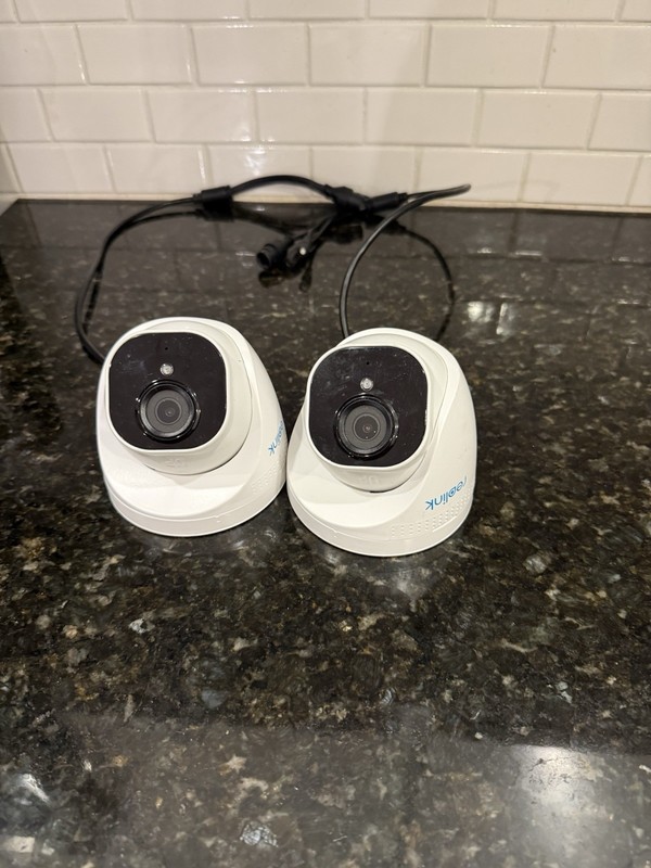 2x Reolink RLC-520 5MP PoE IP Camera Dome IR Night Vision Outdoor Indoor