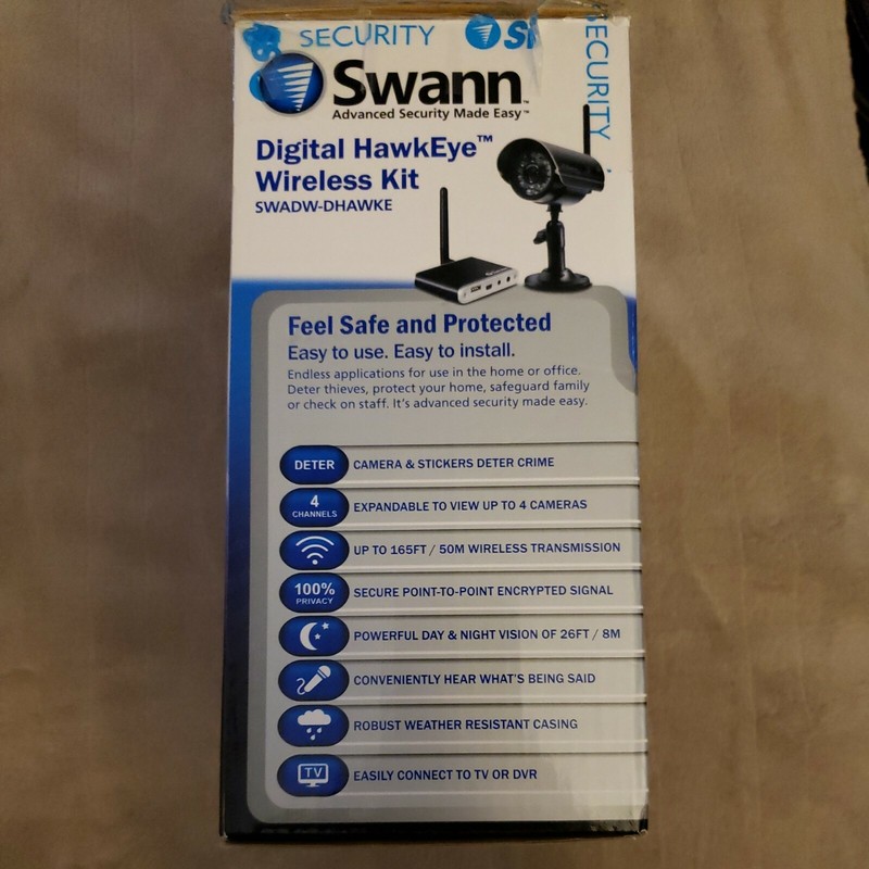 Swann Digital HawkEye Wireless Kit,Advanced series,zero interference.. gallery