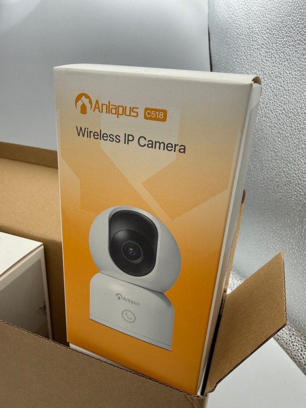 Anlapus C518 Wireless IP Camera 4-Pack 1080p Pan Tilt 360 WiFi 2-Way Audio Lot gallery