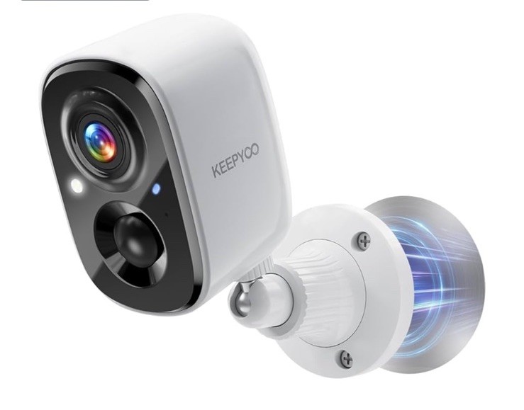 2.5K Wireless Home Outdoor/Indoor Magnetic, 2.4Ghz WiFi Outside Battery Power…