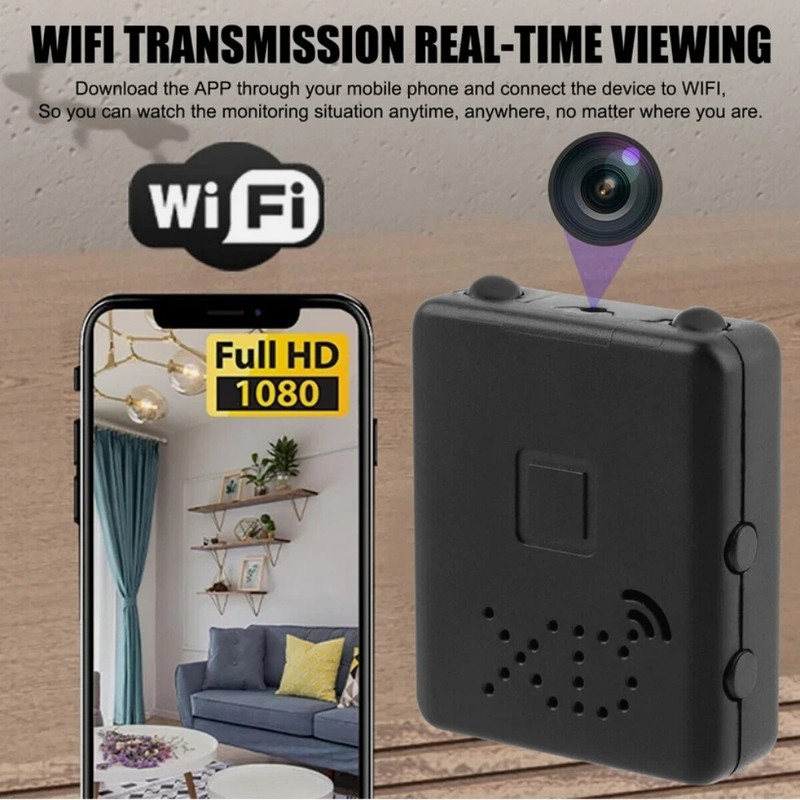 1080P Smart Mini WiFi Camera Wireless Home Security HD Night Vision Cam Battery gallery