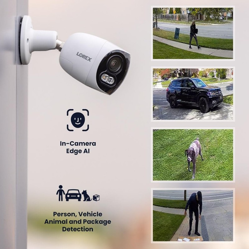 4K 8MP IP Wired Dual-Lens Add-On Outdoor Security Camera | Smart Security Lig... gallery