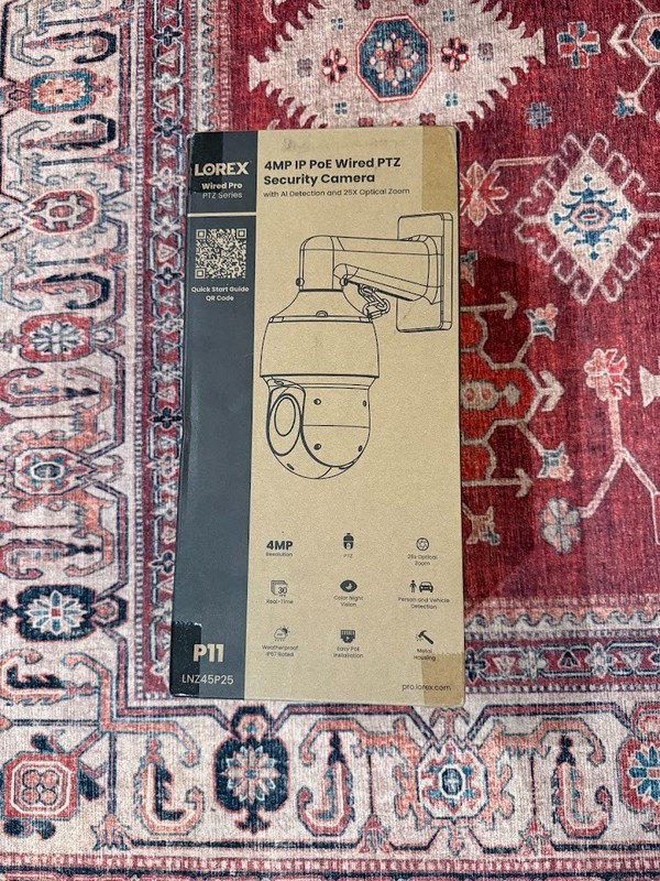 Lorex 4MP IP POE Wired PTZ Security Camera LNZ45P25 gallery