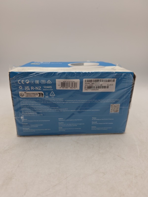 TP-Link Tapo C210 2K 3MP Smart Home Security Wi-Fi Camera Pan/Tilt Baby Monitor gallery