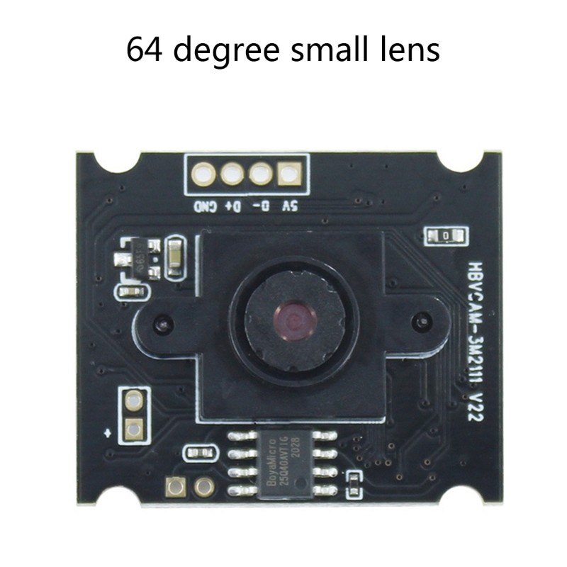 3MP Camera Module Manual-focus Lens Module OV3660 Sensor Plug and Use gallery