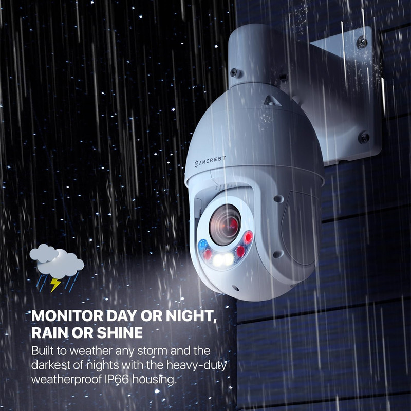 Amcrest 4MP AI PTZ POE IP Camera Pan Tilt Zoom (Optical 25x Motorized Zoom) Spee gallery