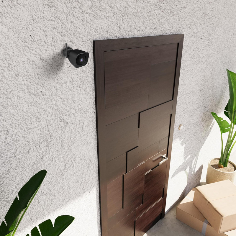 Plug-In Outdoor Security Camera, 2K HD, Advance Motion Detection, 2.4Ghz Wi-Fi, gallery
