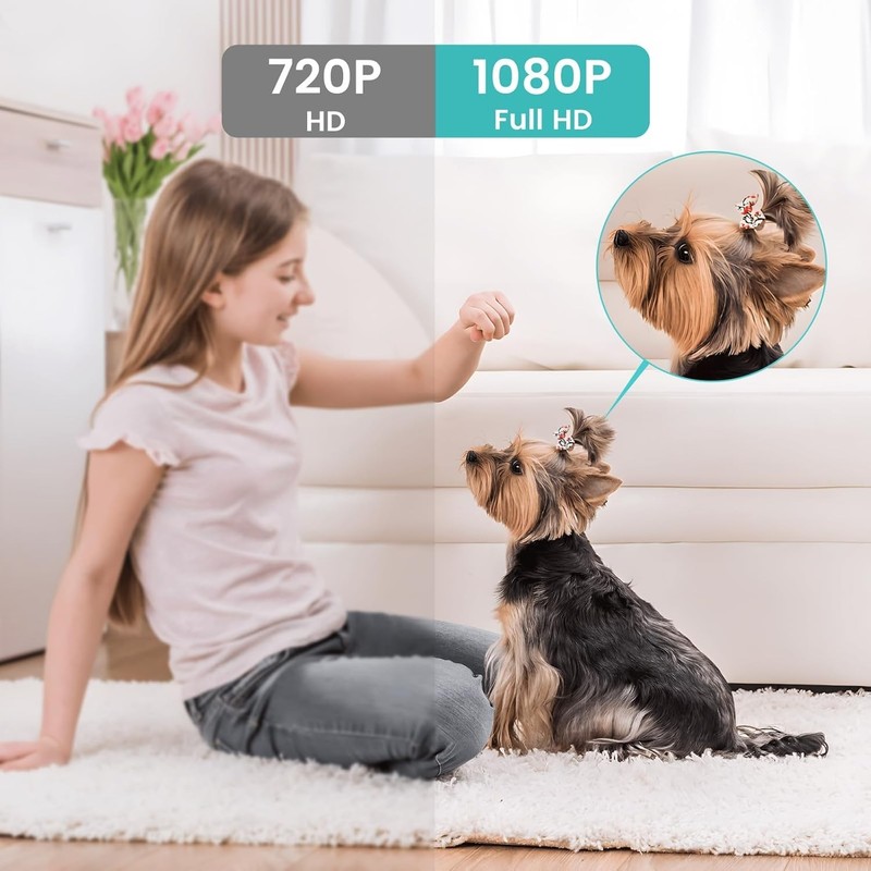 Indoor Security Camera with 1080P, Motion Detection & Live Viewing App gallery