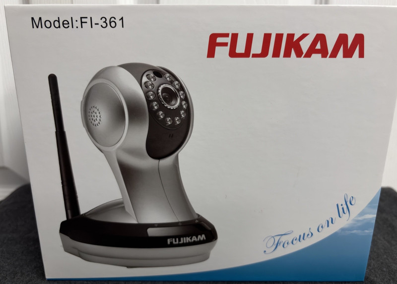 Fujikam FI-361 Wireless Night Vision IP/Network Security Camera