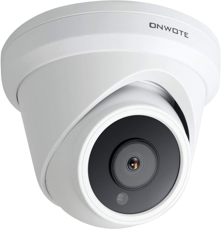 4K 8MP PoE IP Security Camera, AI Human Vehicle Detection, 3840×2160 8 Megapi…