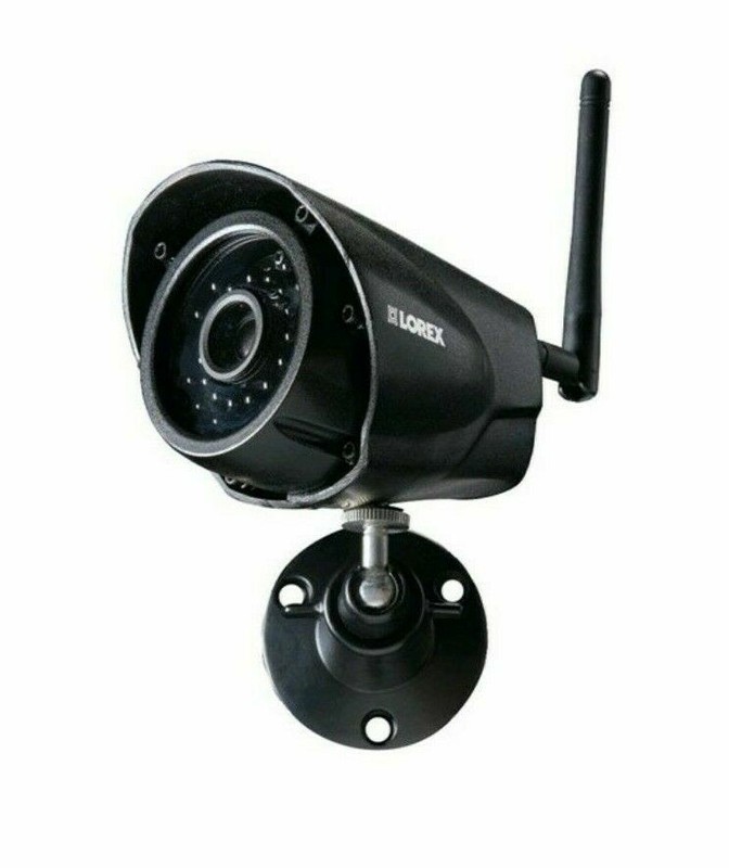 Lorex LW1741AC1 Wireless Add-On Camera WITH ADAPTER for LW1742 / LW2740 (Black)