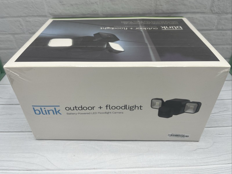 Sealed Blink Wireless Outdoor + Floodlight HD Security Camera Kit - Black gallery