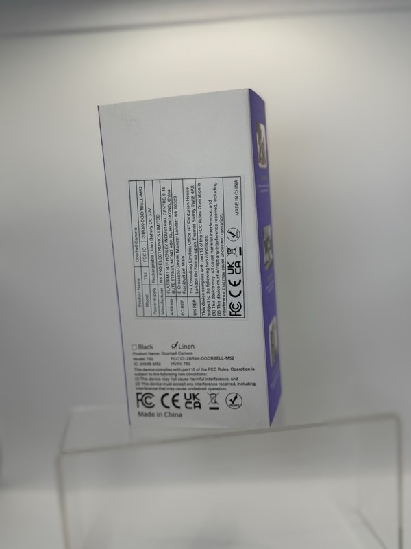 Wi-Fi Smart Doorbell Camera 24/7 Security At Your Door! New In Box gallery