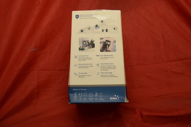 Lot of 6 eufy Security IndoorCam1080p Security Indoor Camera T8401 - White gallery