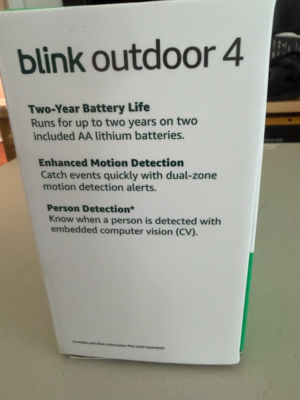 BRAND NEW BLINK Outdoor 4 (4th Gen) 5-Camera Security System w/ Sync Module Core gallery