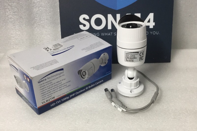 Speco VLB2TW Security Color Camera W/ 2MP 3.6mm HD-TVI 1080P / 960H Analog NEW! gallery