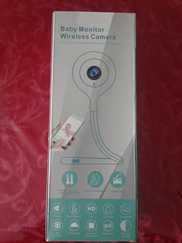 💥Baby Monitor Wireless Indoor WiFi Home Security Camera Nanny Baby Pet