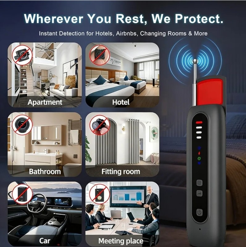 AOBOCAM Hidden Camera Detectors 2026 Upgrade, Anti Spy Detector with Dual Sensor gallery