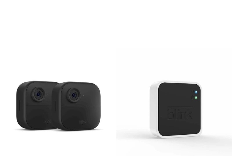 2024 Blink Outdoor 4 (4th Gen) 2 Camera Wireless HD Home Security System Kit NEW