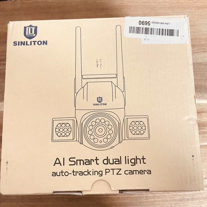 Sinliton Auto-tracking Ptz Camera, AI Smart Dual Light, Barely Use