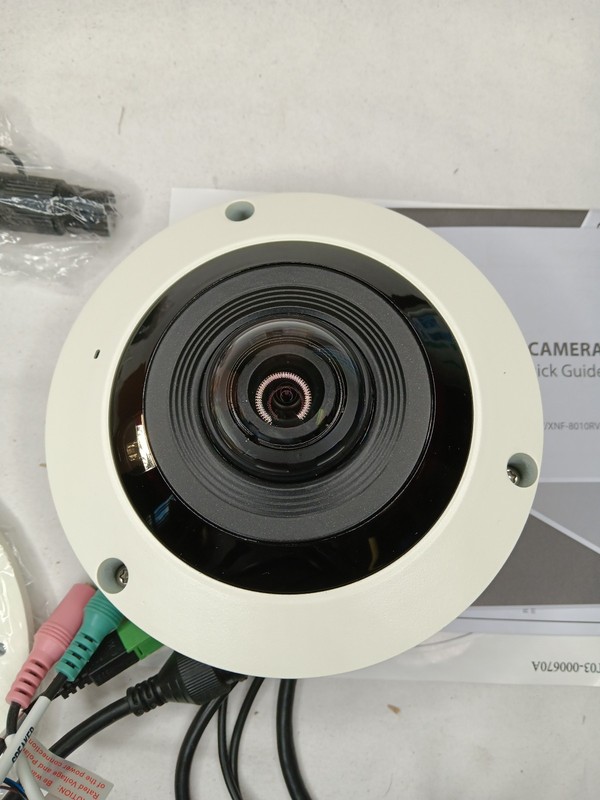 Hanwha XNF-8010RV 6MP IR Fisheye Network Camera gallery