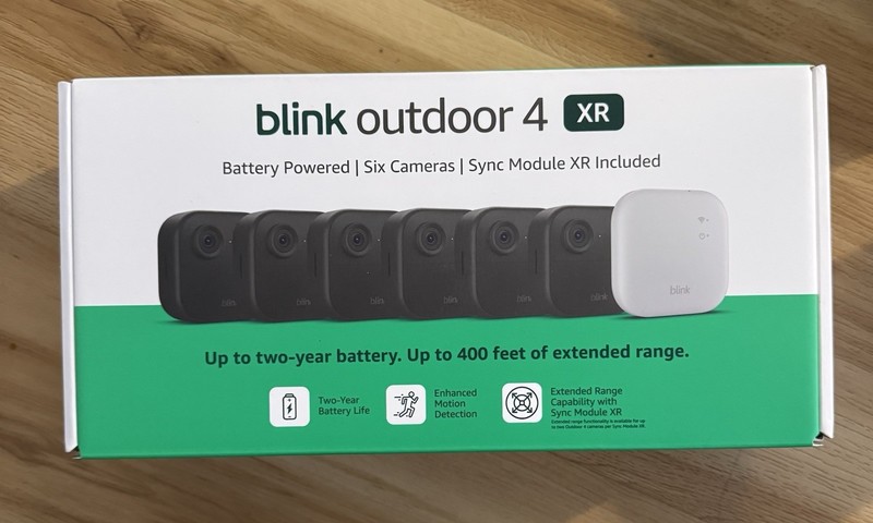 Blink Security Cameras Outdoor 4 XR 6 Camera Set/Sync Module HD Wireless NEW