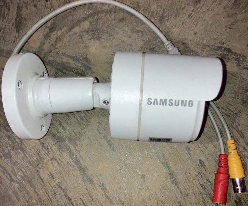 Samsung SDC-89440BFN Bullet Security Camera | Night Vision | Outdoor CCTV TESTED